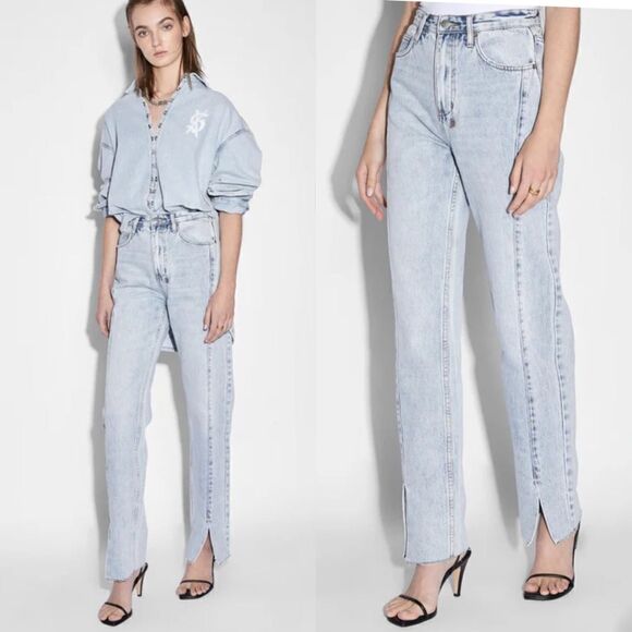 Ksubi Denim - KSUBI Playback Muse Panel jeans in light wash